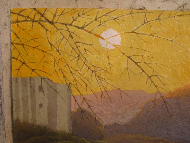 Original Realism Landscape Painting by Bhargavkumar Kulkarni