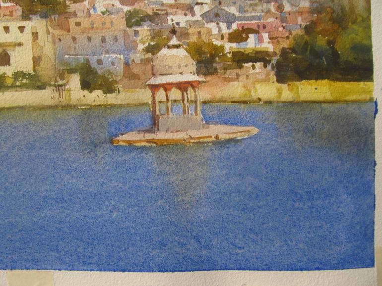Original Realism Landscape Painting by Bhargavkumar Kulkarni