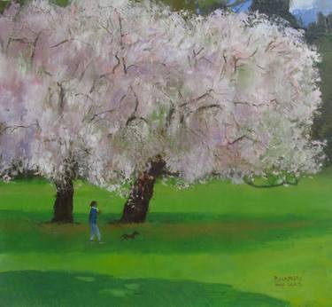 Original Realism Landscape Painting by Bhargavkumar Kulkarni
