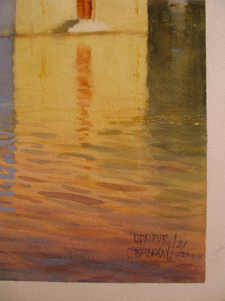 Original Realism Landscape Painting by Bhargavkumar Kulkarni