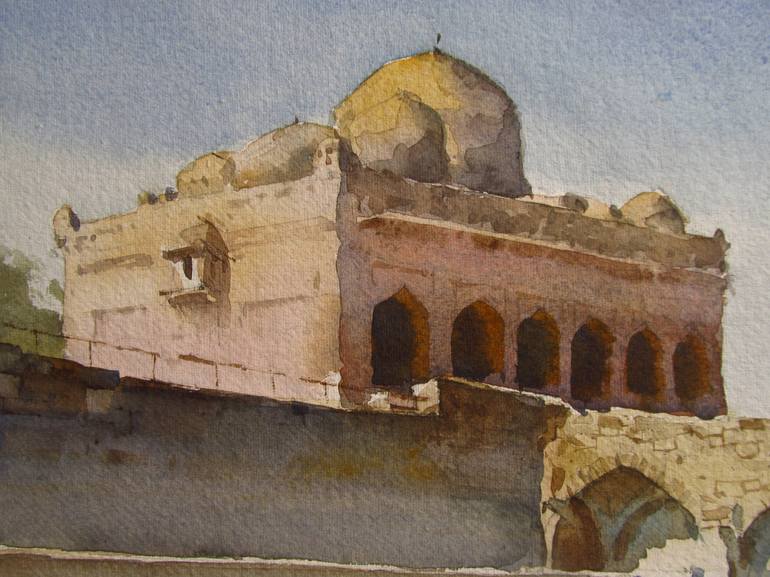 Original Architecture Painting by Bhargavkumar Kulkarni