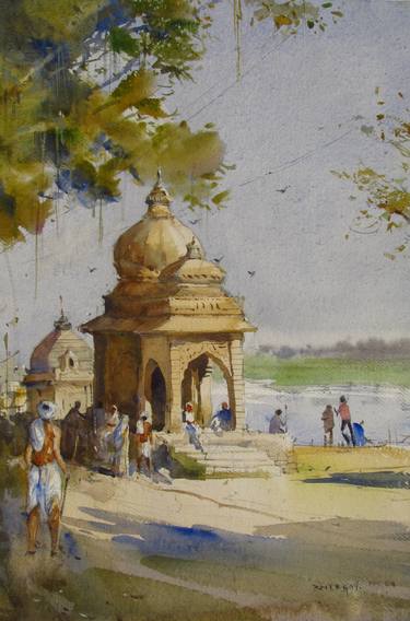 Original Landscape Paintings by Bhargavkumar Kulkarni