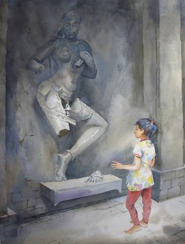 Original Children Paintings by Bhargavkumar Kulkarni