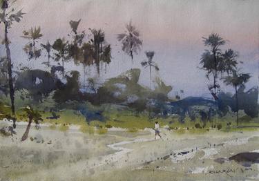 Original Impressionism Landscape Paintings by Bhargavkumar Kulkarni