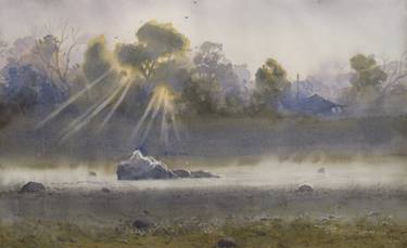 Original Landscape Paintings by Bhargavkumar Kulkarni