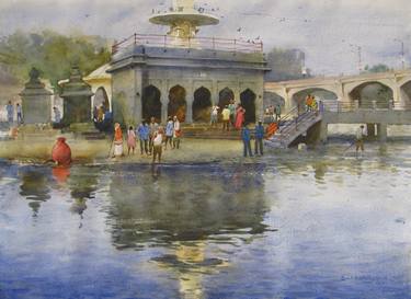 Original Impressionism Landscape Paintings by Bhargavkumar Kulkarni