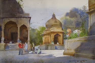 Original Landscape Paintings by Bhargavkumar Kulkarni