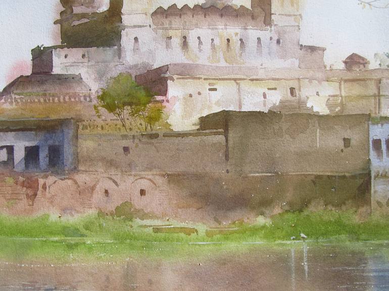 Original Architecture Painting by Bhargavkumar Kulkarni