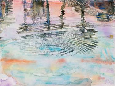 Original Abstract Nature Paintings by Dorte Christjansen