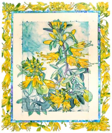 Original Fine Art Floral Paintings by Dorte Christjansen