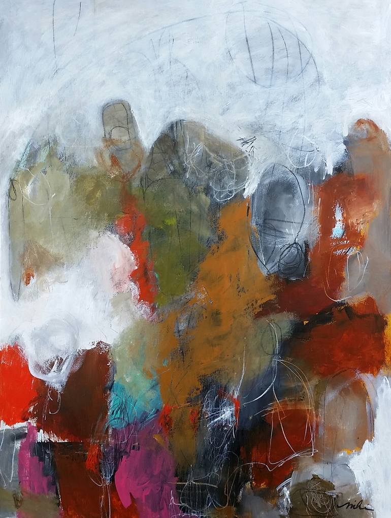 All Comes Down Painting by Nicole Hoeft | Saatchi Art