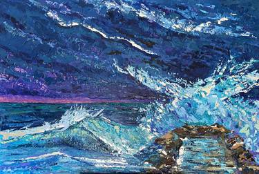 Original Impressionism Seascape Paintings by Liudmila Sun