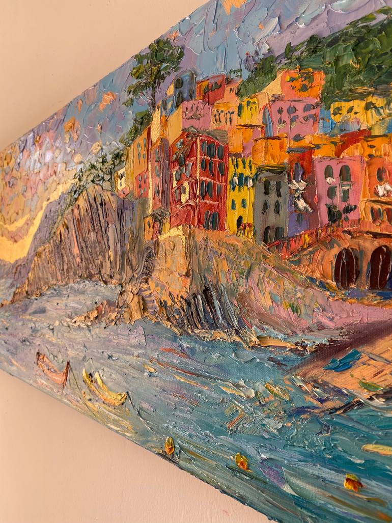 Original Impressionism Landscape Painting by Liudmila Sun