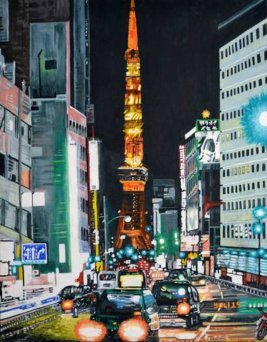 Print of Cities Paintings by Yuli Yap