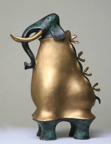 Original Figurative Humor Sculpture by Sergey Serezhin