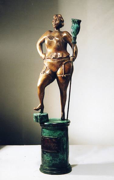 Original Figurative Body Sculpture by Sergey Serezhin