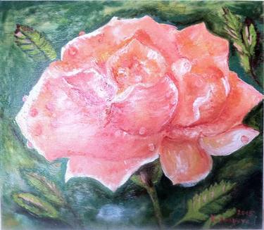Original Floral Painting by Irina Koval'chuk
