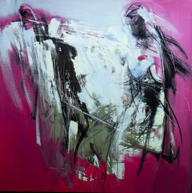 Original Abstract Expressionism Abstract Paintings by Jian Lin