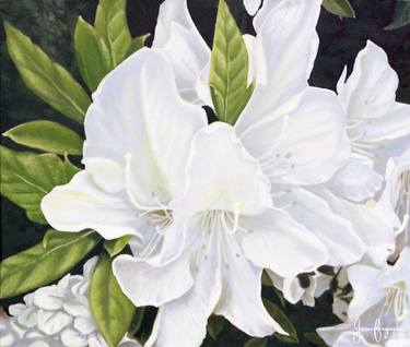 Original Fine Art Floral Paintings by Jason Ferguson