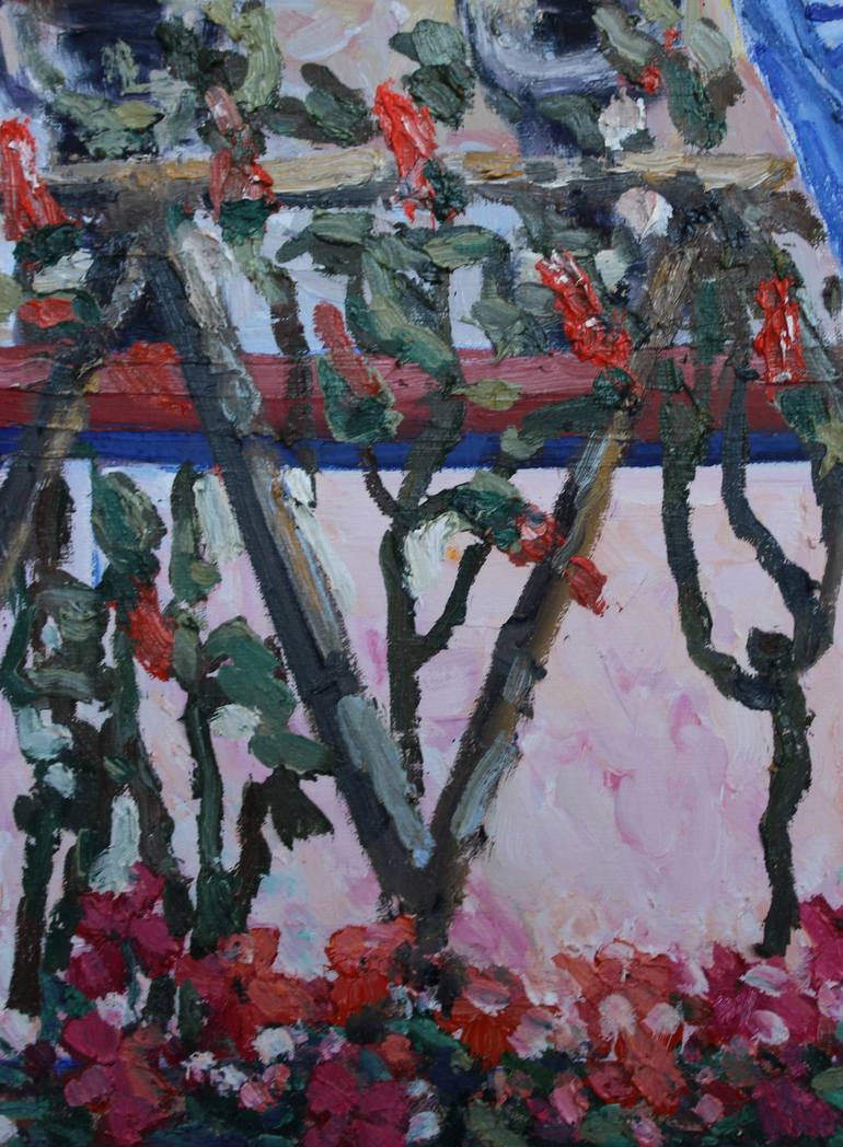 Original Contemporary Garden Painting by Lena Done