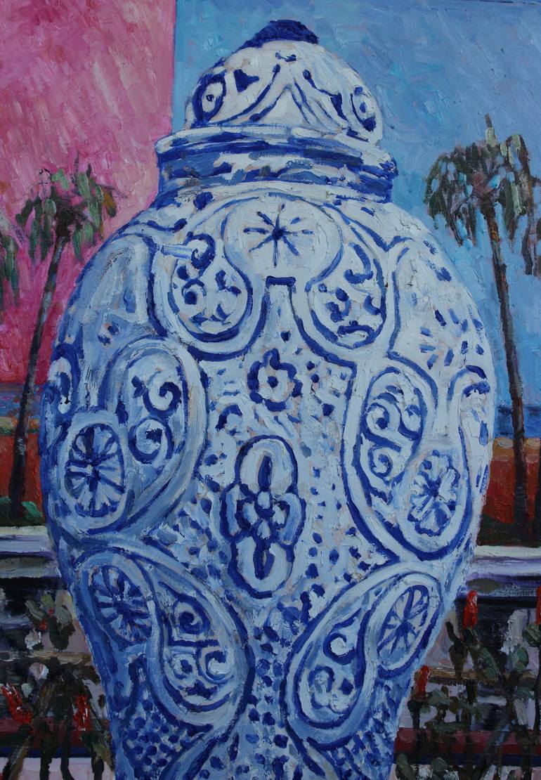 Original Contemporary Garden Painting by Lena Done