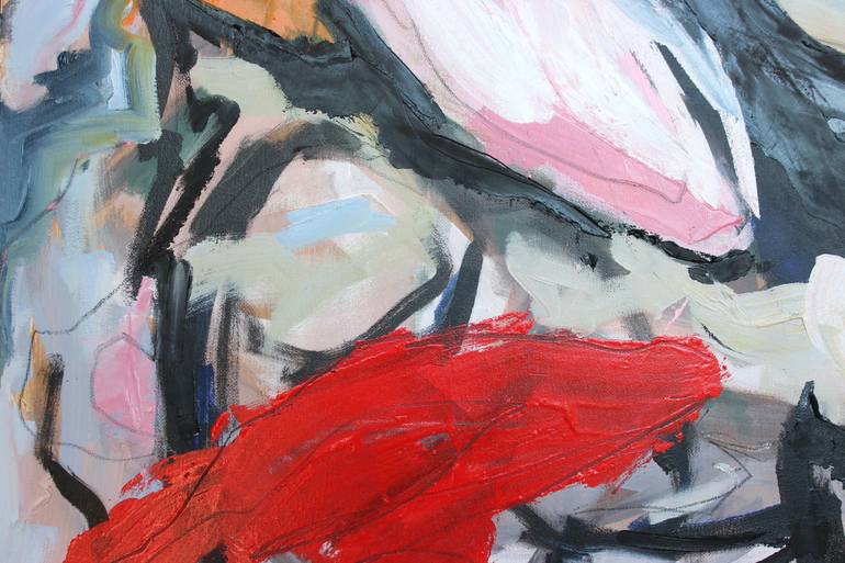 Original Abstract Expressionism Abstract Painting by Lena Done