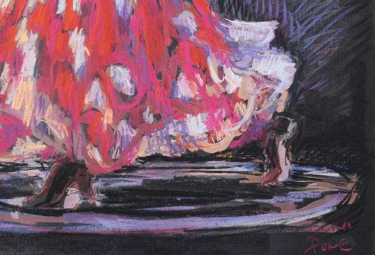 Original Figurative People Drawing by Lena Done