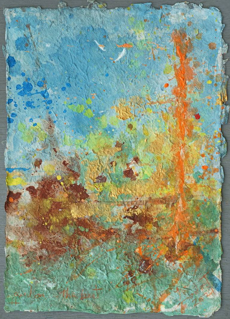 Original Abstract Painting by Michel Gordon Tardio