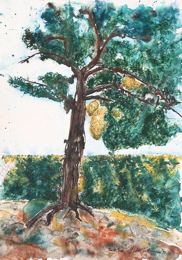 Original Expressionism Tree Paintings by Michel Gordon Tardio