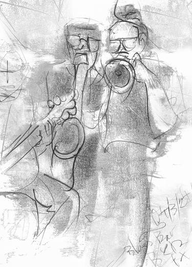 Print of Expressionism Music Digital by Michel Gordon Tardio