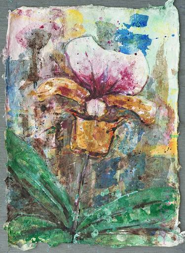 Print of Expressionism Floral Paintings by Michel Gordon Tardio
