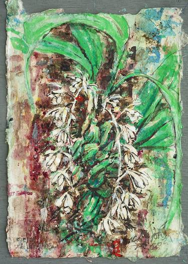 Print of Expressionism Floral Paintings by Michel Gordon Tardio