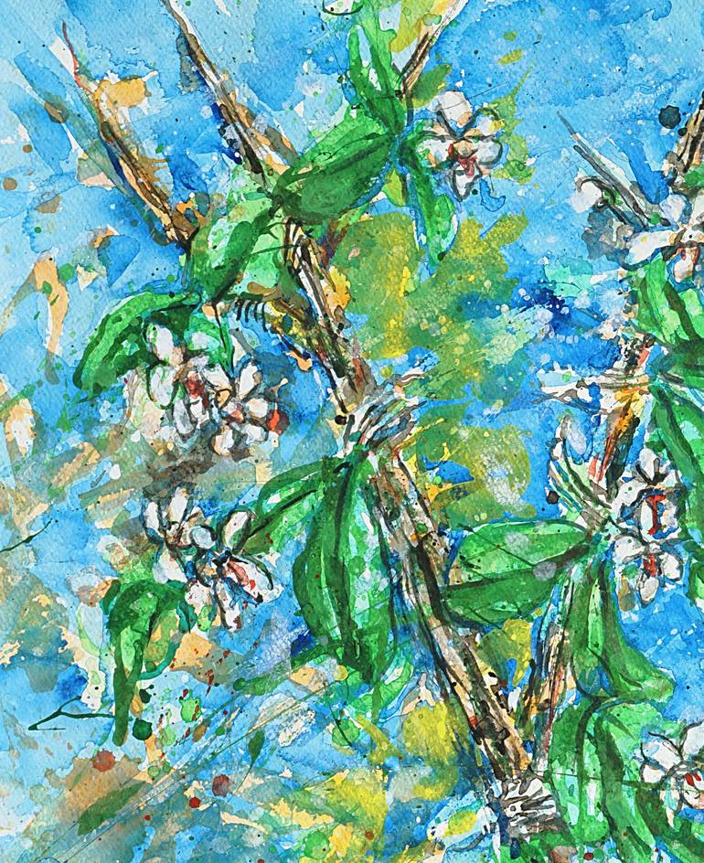 Original Expressionism Botanic Painting by Michel Gordon Tardio