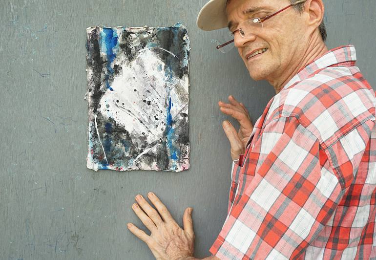 Original Abstract Expressionism Abstract Painting by Michel Gordon Tardio