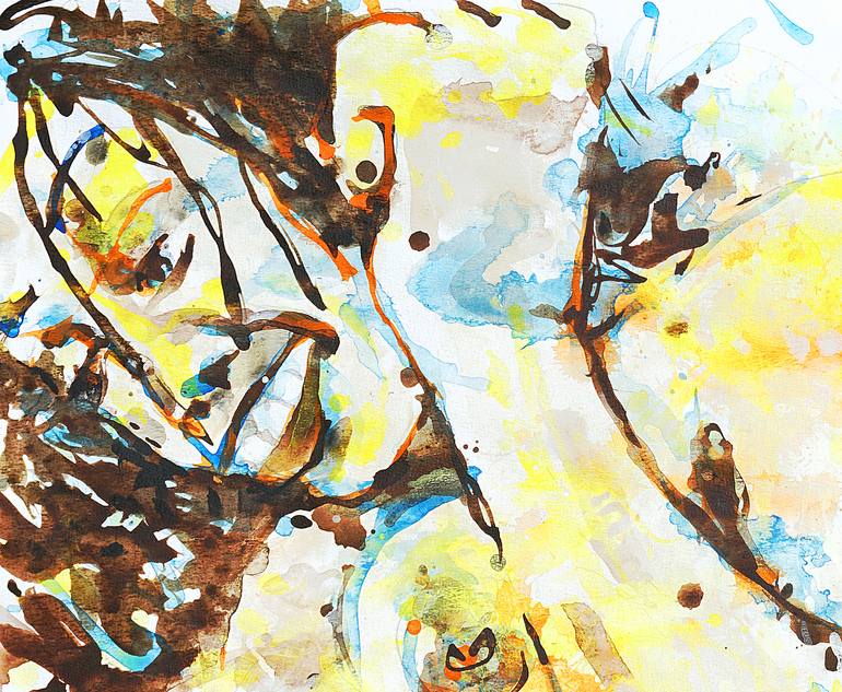 Original Expressionism Nude Painting by Michel Gordon Tardio