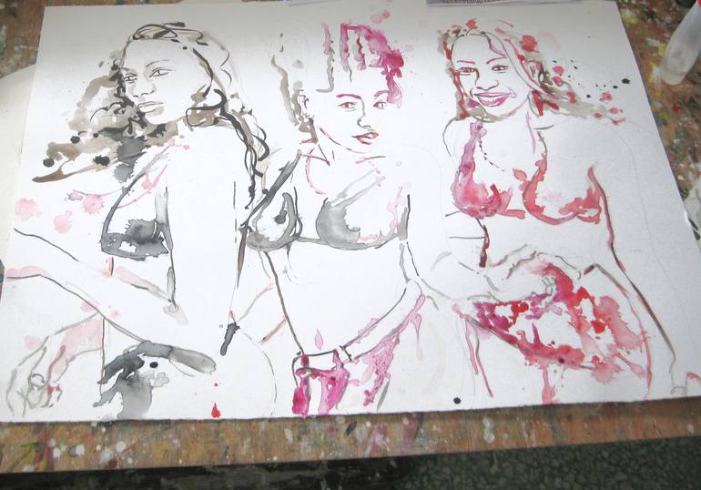 Original Women Painting by Michel Gordon Tardio