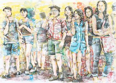 Print of Impressionism People Paintings by Michel Gordon Tardio