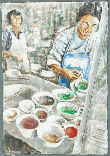 Original Impressionism Food & Drink Paintings by Michel Gordon Tardio