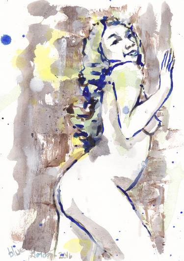 Original Abstract Nude Paintings by Michel Gordon Tardio
