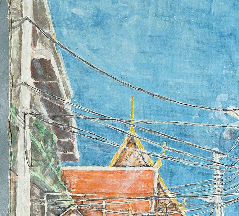 Original Impressionism Cities Painting by Michel Gordon Tardio