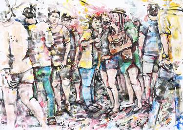 Print of People Paintings by Michel Gordon Tardio