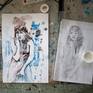 artwork in progress 2 and sketch