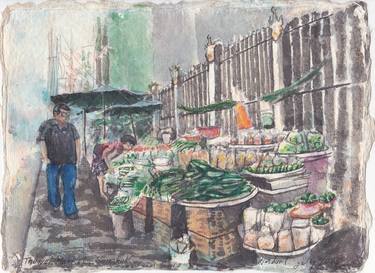 Original Impressionism Cities Paintings by Michel Gordon Tardio