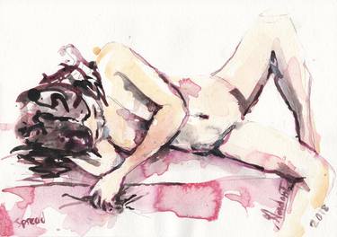 Print of Nude Paintings by Michel Gordon Tardio
