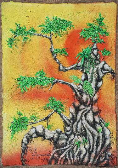 Print of Expressionism Tree Paintings by Michel Gordon Tardio