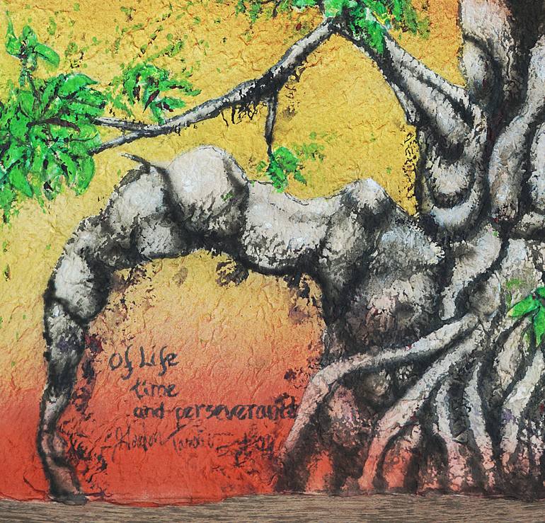 Original Tree Painting by Michel Gordon Tardio