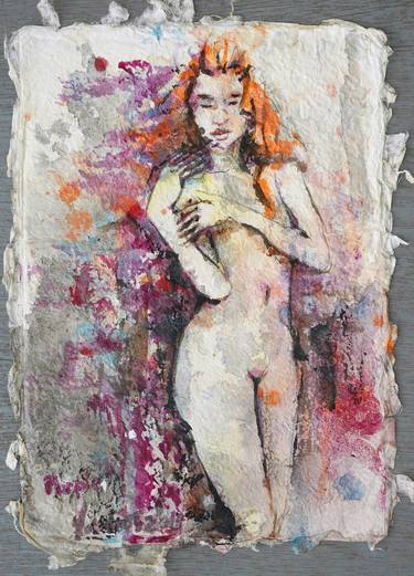 Print of Expressionism Nude Paintings by Michel Gordon Tardio
