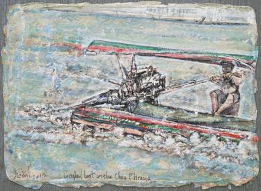 Print of Boat Paintings by Michel Gordon Tardio