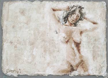 Original Expressionism Nude Paintings by Michel Gordon Tardio