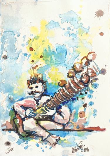 Print of Music Paintings by Michel Gordon Tardio